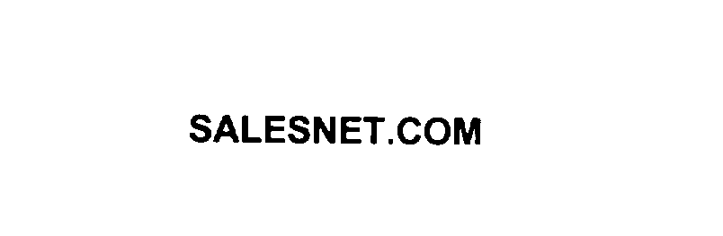 Trademark Logo SALESNET.COM