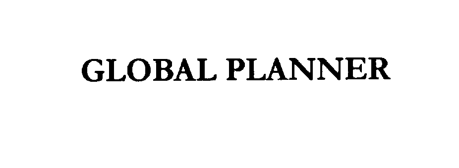  GLOBAL PLANNER