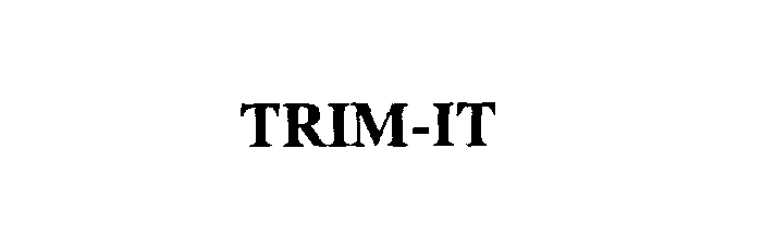 Trademark Logo TRIM-IT
