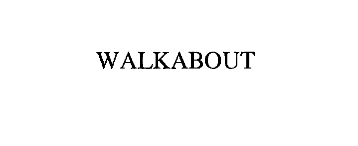  WALKABOUT