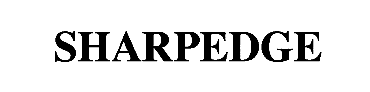 Trademark Logo SHARPEDGE