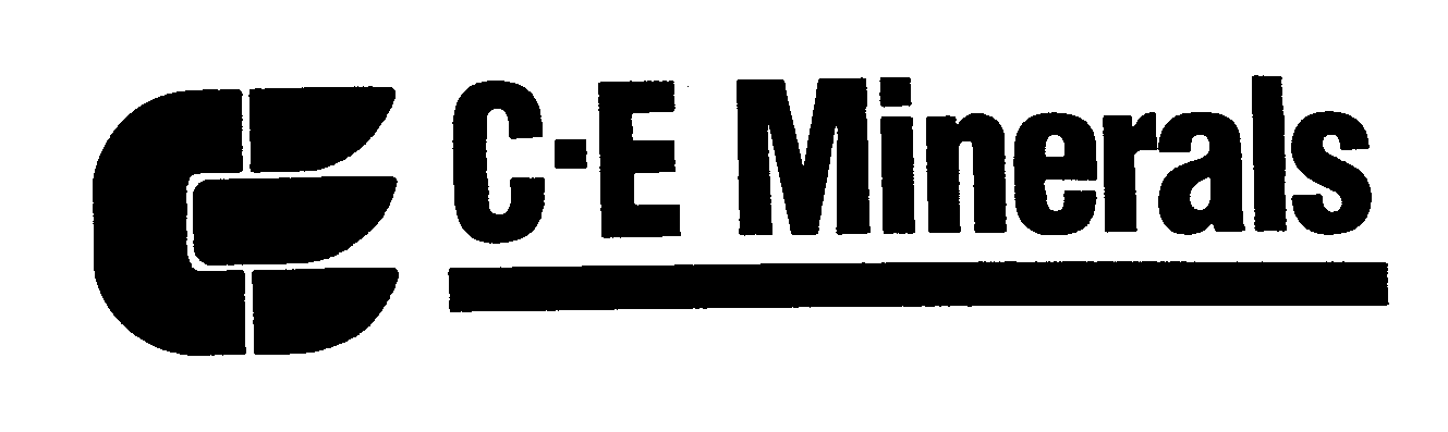 Trademark Logo C-E MINERALS