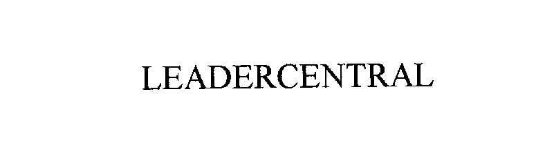 Trademark Logo LEADERCENTRAL