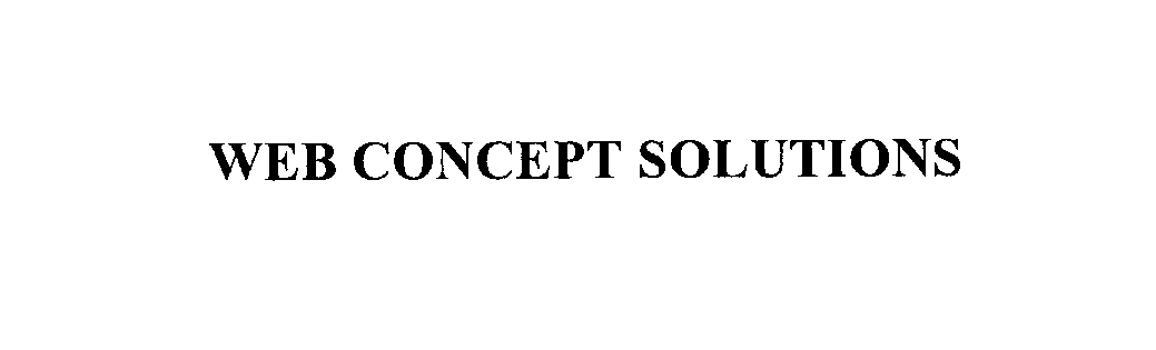  WEB CONCEPT SOLUTIONS