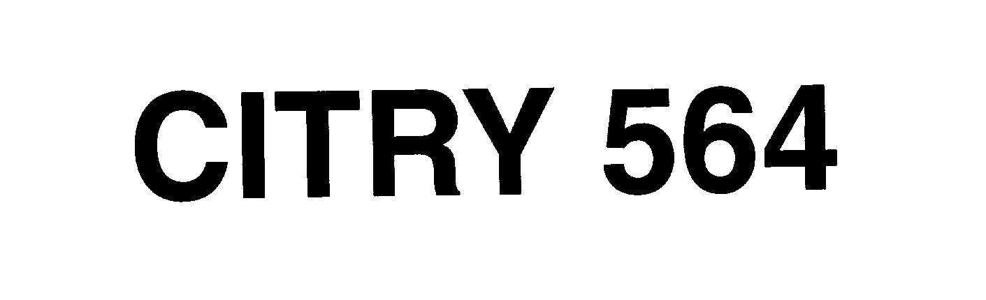 Trademark Logo CITRY 564