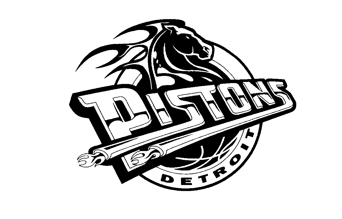 Trademark Logo DETROIT PISTONS