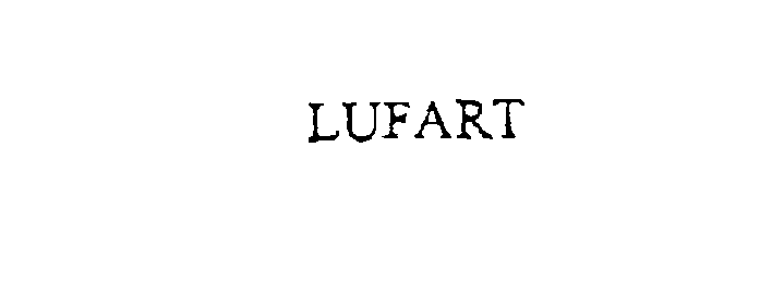 Trademark Logo LUFART