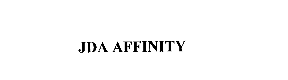 Trademark Logo JDA AFFINITY