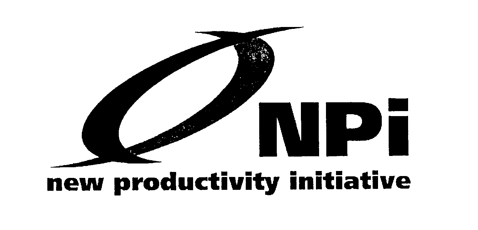  NPI NEW PRODUCTIVITY INITIATIVE