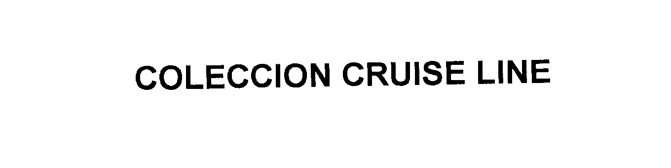 Trademark Logo COLECCION CRUISE LINE
