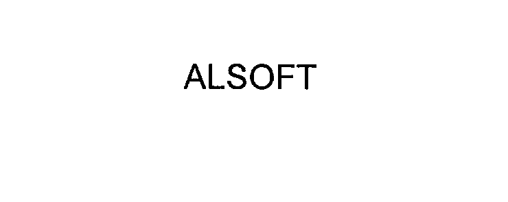 Trademark Logo ALSOFT