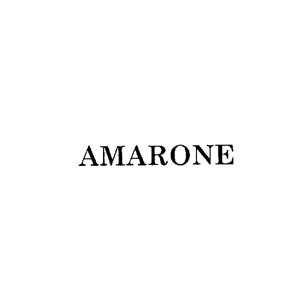 Trademark Logo AMARONE