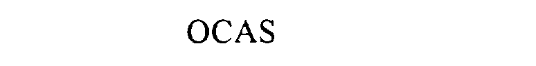 Trademark Logo OCAS