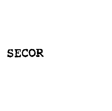 Trademark Logo SECOR