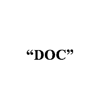 Trademark Logo "DOC"