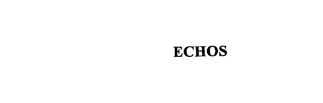 Trademark Logo ECHOS