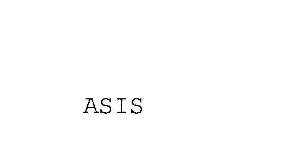 Trademark Logo ASIS