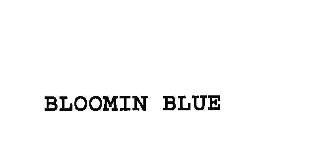  BOOMIN BLUE