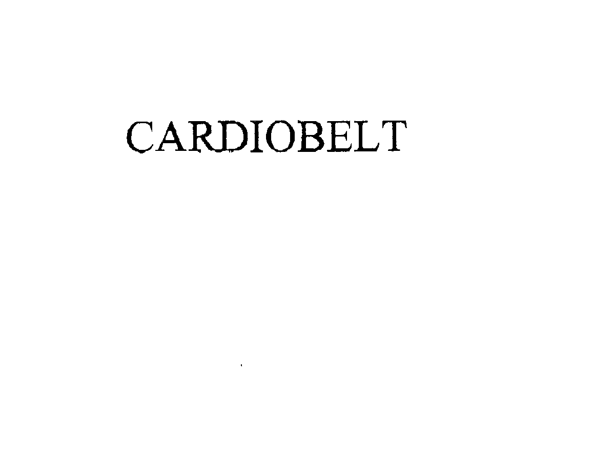 Trademark Logo CARDIOBELT