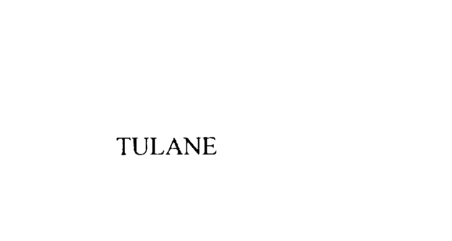 Trademark Logo TULANE