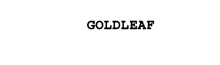 Trademark Logo GOLDLEAF