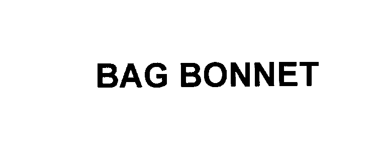  BAG BONNET