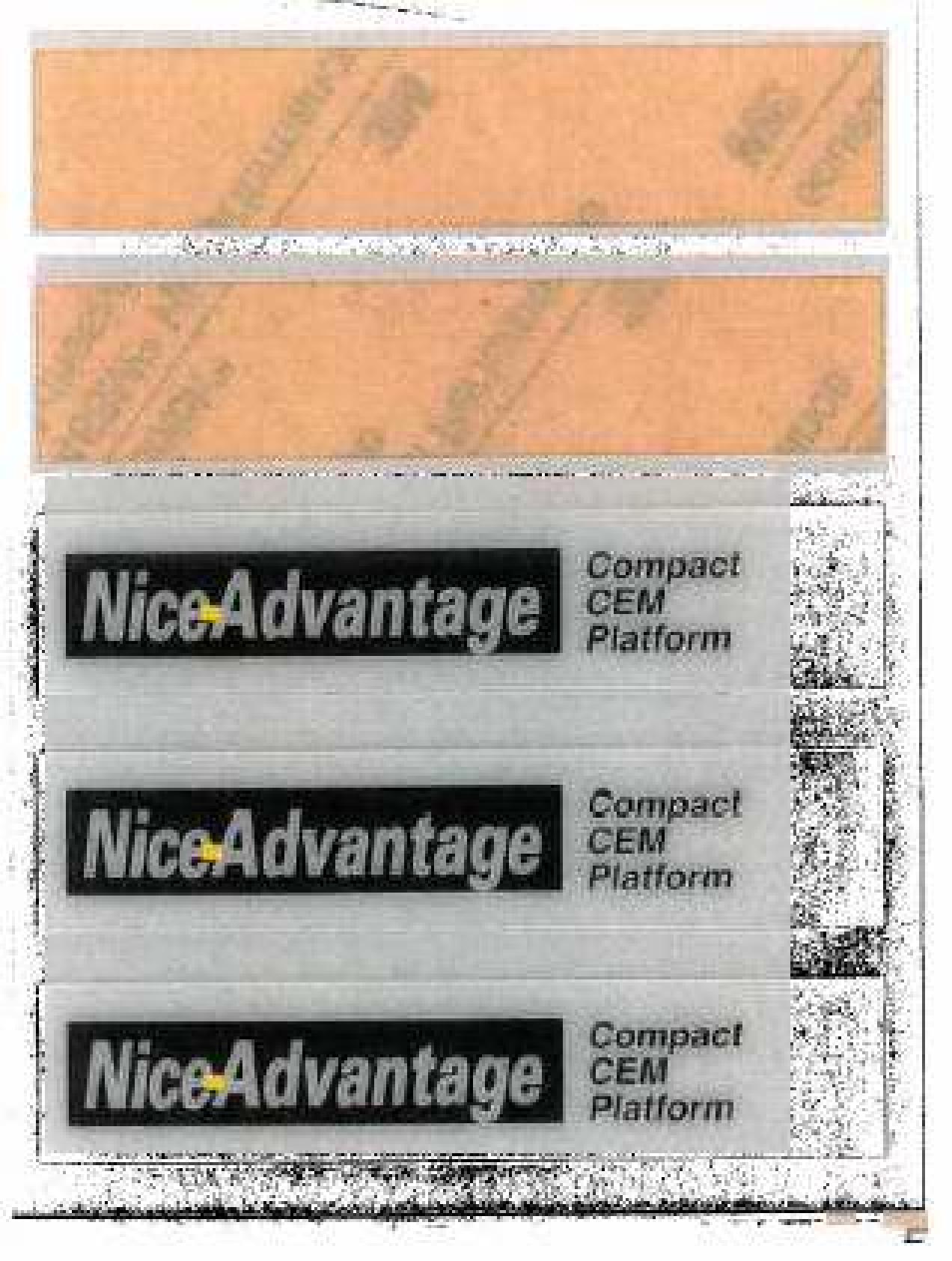 Trademark Logo NICEADVANTAGE