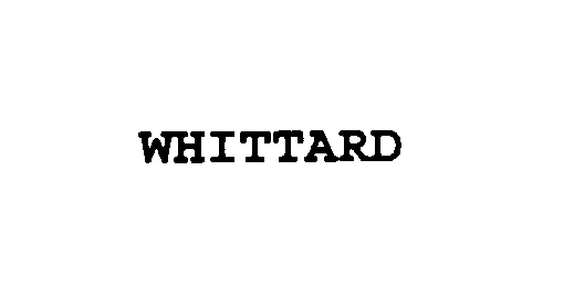 WHITTARD