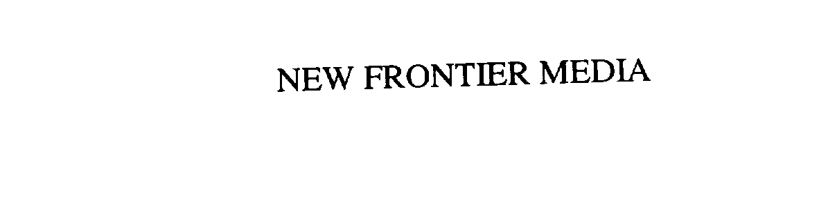  NEW FRONTIER MEDIA