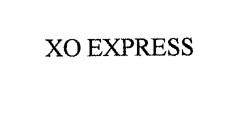 Trademark Logo XO EXPRESS