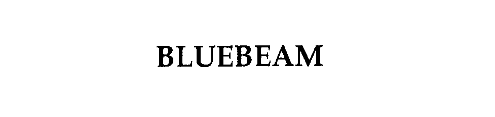 Trademark Logo BLUEBEAM