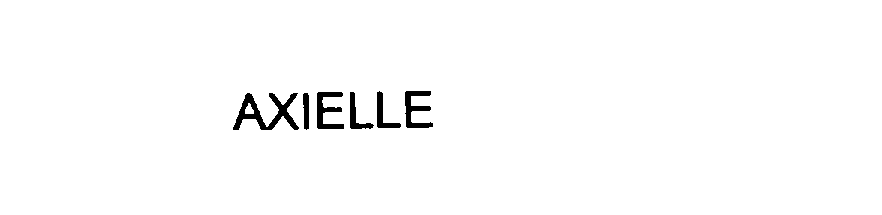 Trademark Logo AXIELLE