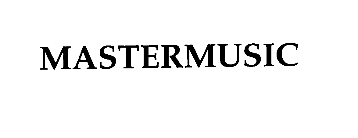Trademark Logo MASTERMUSIC