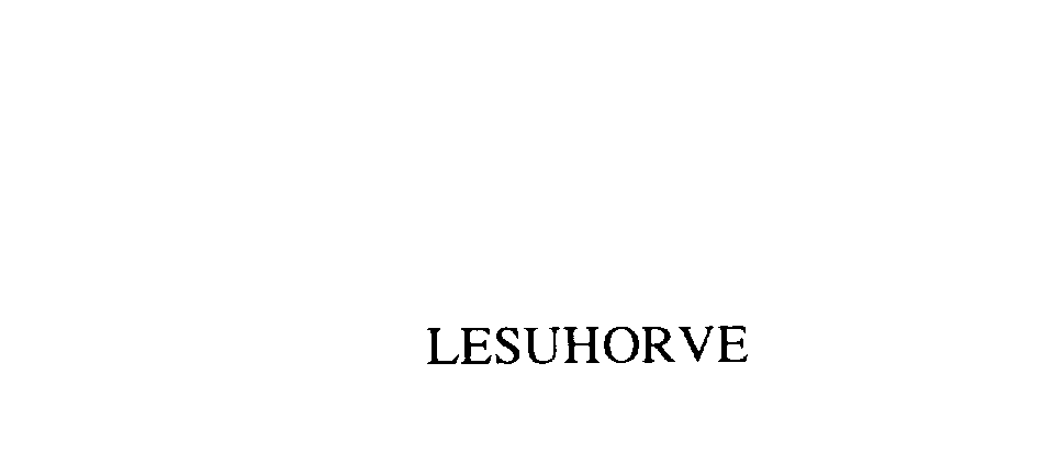  LESUHORVE