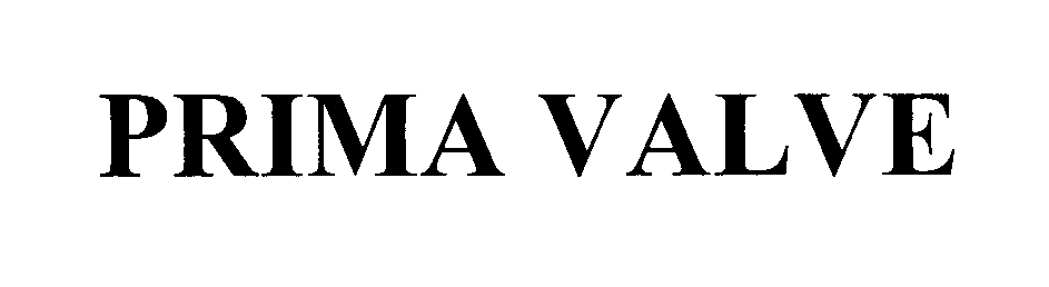  PRIMA VALVE