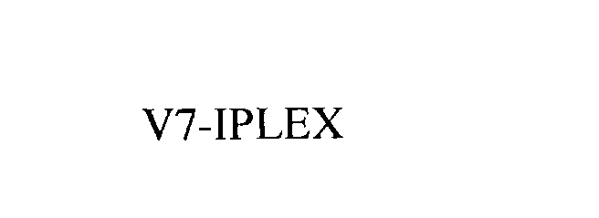 Trademark Logo V7-IPLEX