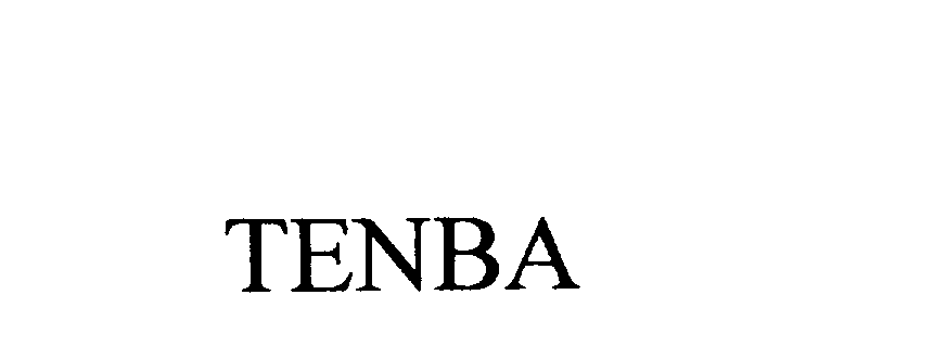 Trademark Logo TENBA