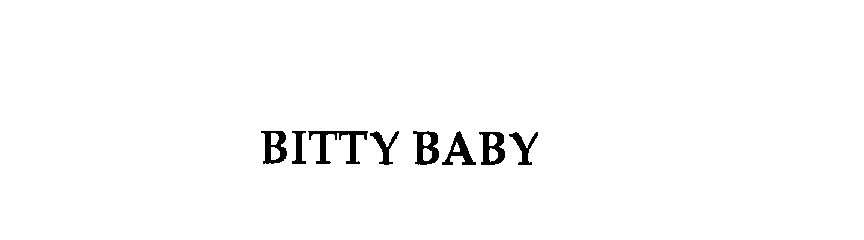 BITTY BABY