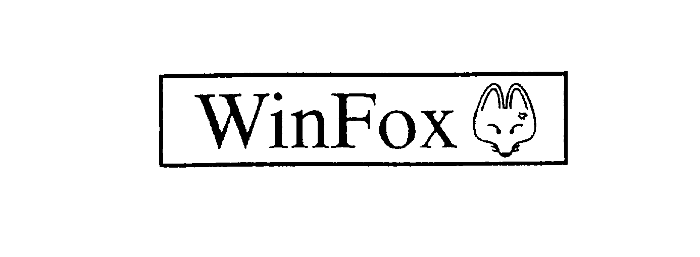 Trademark Logo WINFOX