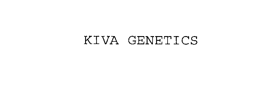  KIVA GENETICS