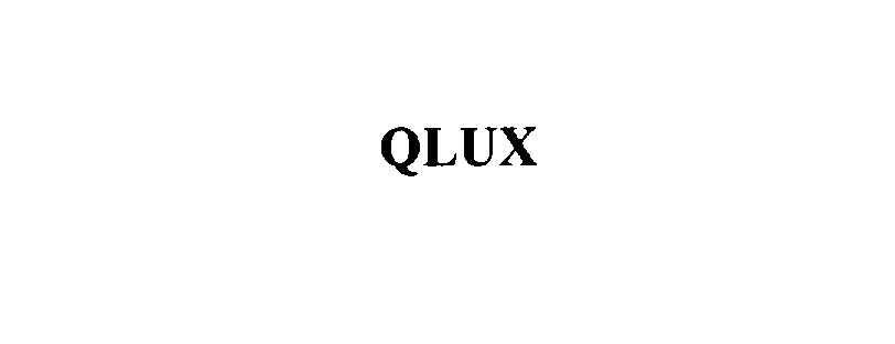Trademark Logo QLUX