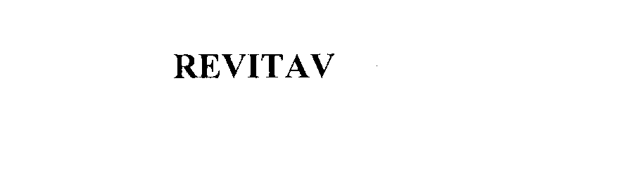 Trademark Logo REVITAV