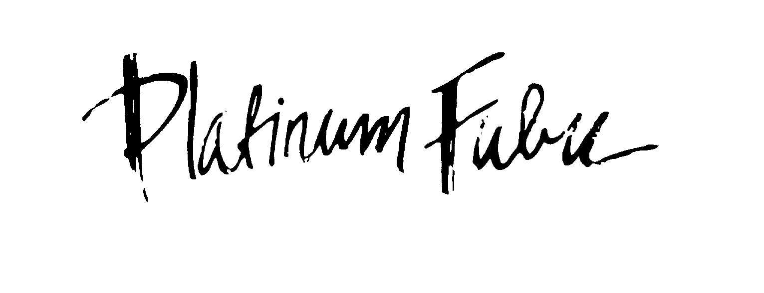 Trademark Logo PLATINUM FUBU