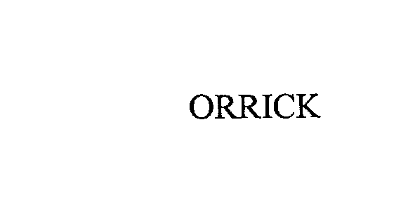 ORRICK