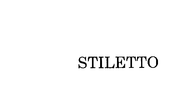 Trademark Logo STILETTO