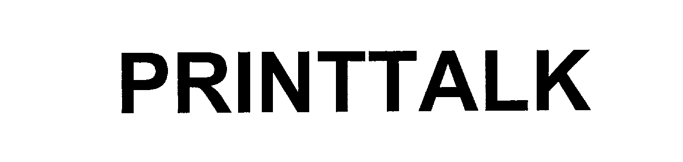 Trademark Logo PRINTTALK
