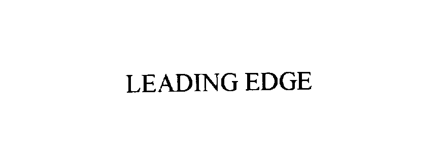 LEADING EDGE
