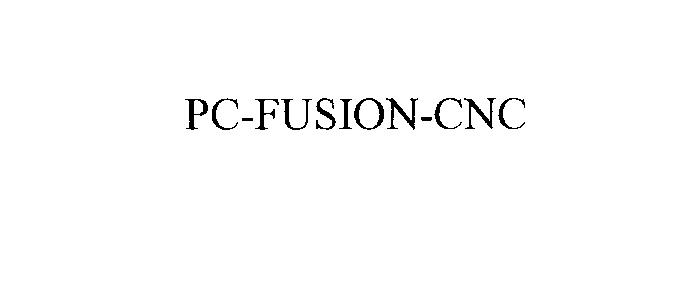 Trademark Logo PC-FUSION-CNC