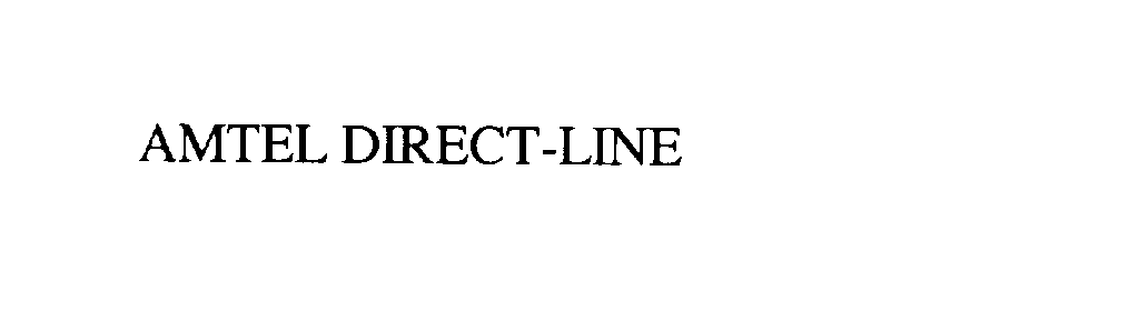Trademark Logo AMTEL DIRECT-LINE