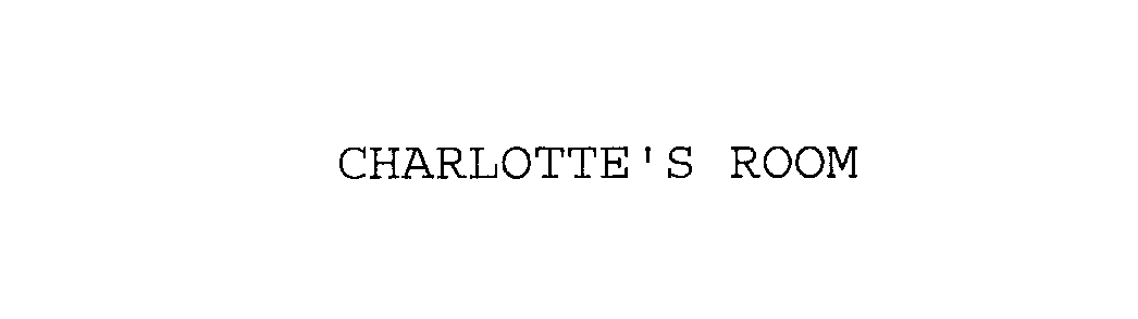 CHARLOTTE'S ROOM